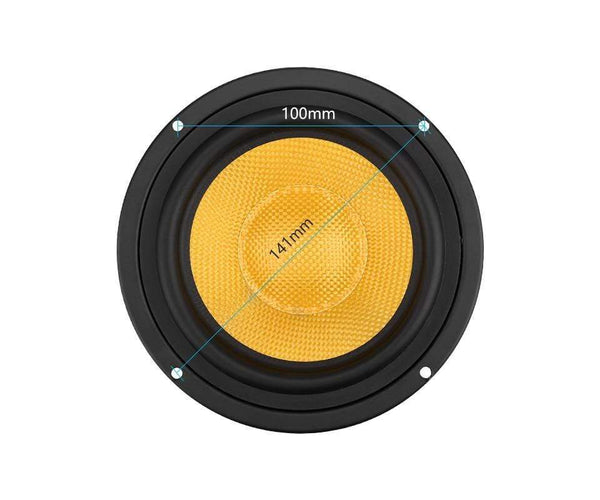Planet Gates AIYIMA 5.25Inch Audio Speaker Driver 4 8Ohm 100W Mid Bass Speakers Woofer Fiberglass Cone Home Theater For Bookshelf DIY