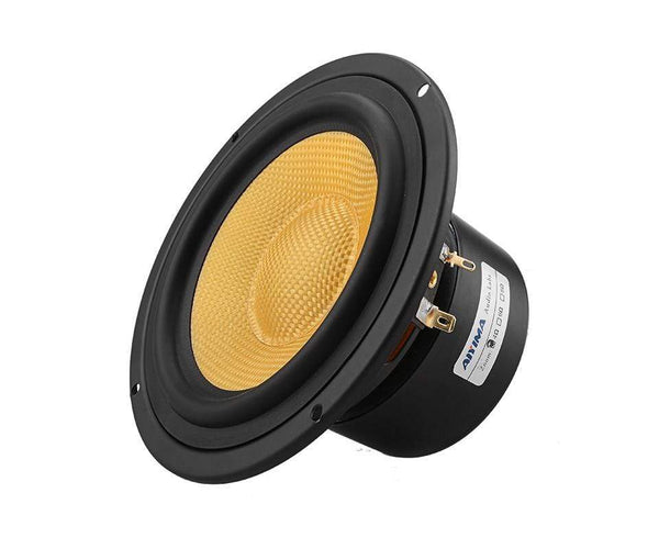 Planet Gates AIYIMA 5.25Inch Audio Speaker Driver 4 8Ohm 100W Mid Bass Speakers Woofer Fiberglass Cone Home Theater For Bookshelf DIY