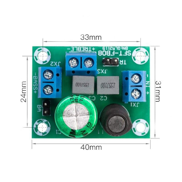 AIYIMA Adjustable Two Way Crossover HiFi Speaker Treble Bass  Audio Speaker Divider Filter DIY Home Sound Theater