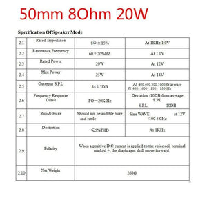 Planet Gates AIYIMA Audio Portable Speakers 25W/20W 4 Ohm/8 Ohm 44/50MM Full Range Vibration Speaker Altavoz Portatil Resonance Bass Speaker