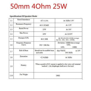 Planet Gates AIYIMA Audio Portable Speakers 25W/20W 4 Ohm/8 Ohm 44/50MM Full Range Vibration Speaker Altavoz Portatil Resonance Bass Speaker