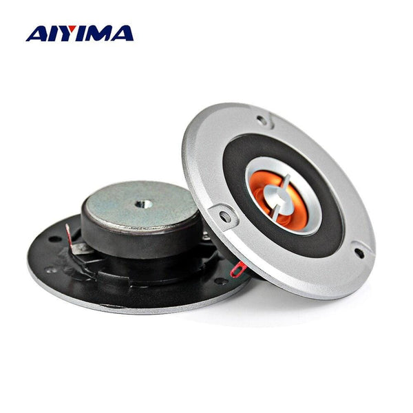 Planet Gates AIYMA 2Pcs 3Inch Audio Tweeter Loudspeaker Driver 4 Ohm 20 W Home Theater KTV HIFI Music MIni Speaker