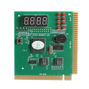 Planet Gates AK PCI & ISA Motherboard Tester Diagnostics Display 4-Digit PC Computer Mother Board Debug Post Card Analyzer