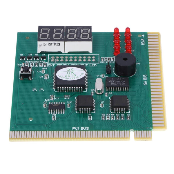 Planet Gates AK PCI & ISA Motherboard Tester Diagnostics Display 4-Digit PC Computer Mother Board Debug Post Card Analyzer