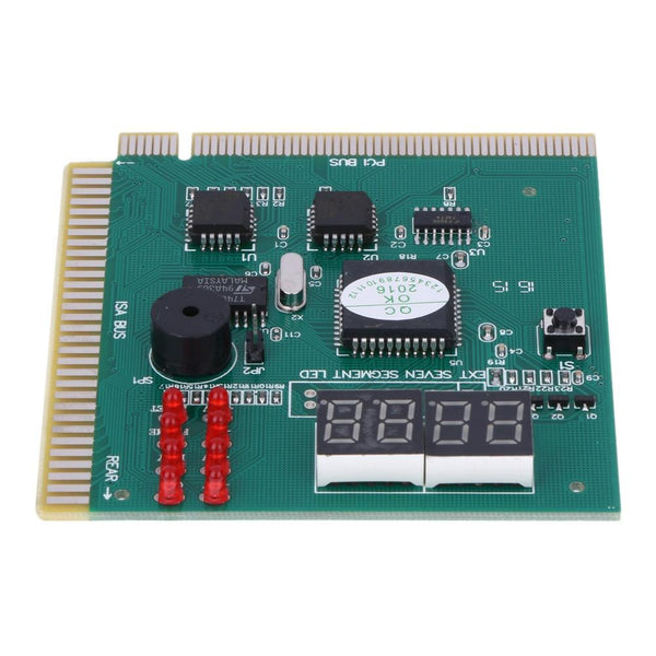 Planet Gates AK PCI & ISA Motherboard Tester Diagnostics Display 4-Digit PC Computer Mother Board Debug Post Card Analyzer