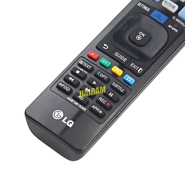 Planet Gates AKB73615303 Remote Control Suitable For LG TV LCD HDTV AKB72915238 AKB72914043 AKB72914041 AKB73295502 AKB73756502 AKB7375650