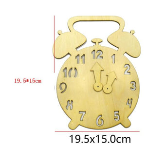 Planet Gates Alarm clock-DD100 Children Busy Board Accessories Wood DIY Toy Montessori Material Early Education Activity Toddler Toys For Basic Skills Learning