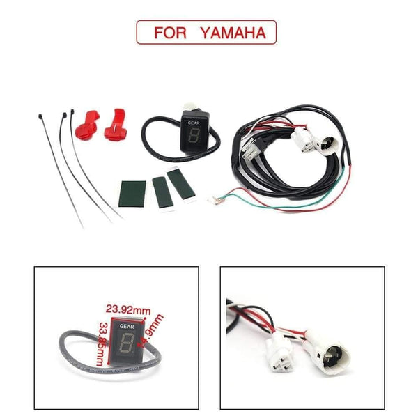 Planet Gates Alconstar-1-6 Gear Ecu Plug Mount Motorcycle EFI  Speed Gear Display Indicator For Suzuki for Honda for Yamaha for Kawasaki