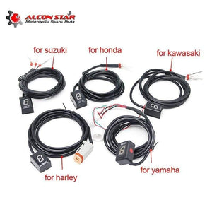 Planet Gates Alconstar-1-6 Gear Ecu Plug Mount Motorcycle EFI  Speed Gear Display Indicator For Suzuki for Honda for Yamaha for Kawasaki