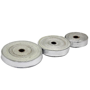 Planet Gates Alconstar- 5M/10M/15M Motorcycle Exhaust Thermal Tape Header Heat Wrap Manifold Insulation Roll Resistant with Stainless Ties