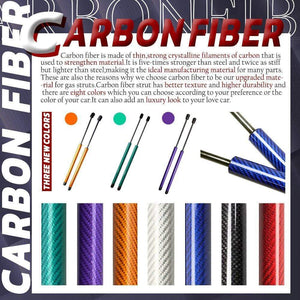 Planet Gates Alfa Romeo MiTo 2008-2018 Front Bonnet Hood Modify Gas Struts Carbon Fiber Spring Damper Lift Support Absorber