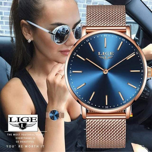Planet Gates all black blue Women Watches Top Brand Luxury Ladies Casual Fashion Watch Ladies Waterproof Quartz Watch Zegarek Damski