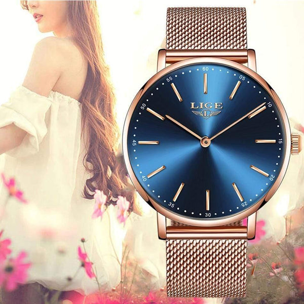 Planet Gates all black blue Women Watches Top Brand Luxury Ladies Casual Fashion Watch Ladies Waterproof Quartz Watch Zegarek Damski