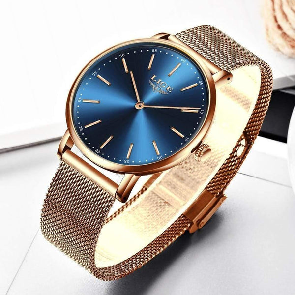 Planet Gates all black blue Women Watches Top Brand Luxury Ladies Casual Fashion Watch Ladies Waterproof Quartz Watch Zegarek Damski