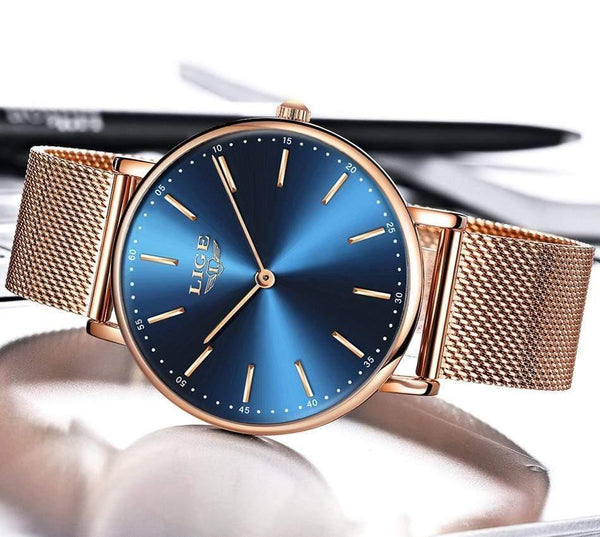 Planet Gates all black blue Women Watches Top Brand Luxury Ladies Casual Fashion Watch Ladies Waterproof Quartz Watch Zegarek Damski