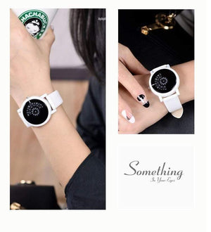 Planet Gates All black / China Design wristwatch camera concept brief simple special digital discs hands fashion quartz watches for men women