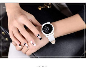 Planet Gates All black / China Design wristwatch camera concept brief simple special digital discs hands fashion quartz watches for men women