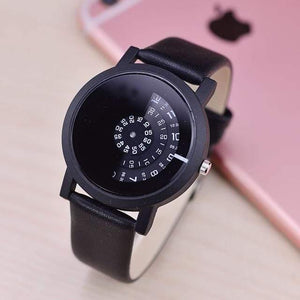 Planet Gates All black / China Design wristwatch camera concept brief simple special digital discs hands fashion quartz watches for men women