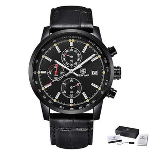 Planet Gates All black Chronograph Sport Mens Watches Top Brand Luxury Quartz Watch Reloj Hombre saat Clock Male hour relogio Masculino