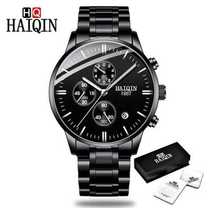 Planet Gates All-black Men's watches Fashion Mens watches top brand luxury/Sport/military/Gold/quartz/wrist watch men clock relogio masculino