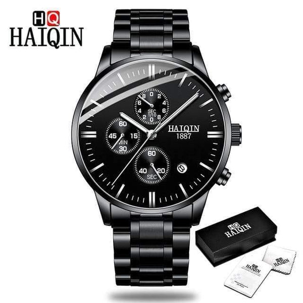 Planet Gates All-black Men's watches Fashion Mens watches top brand luxury/Sport/military/Gold/quartz/wrist watch men clock relogio masculino