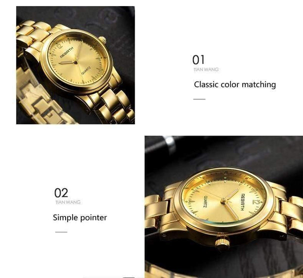 Planet Gates All Gold Women Bracelet Quartz Watch Top Brand Luxury Stainless Steel Gold Silver Ladies Wristwatch Female Clock Relogio Feminino