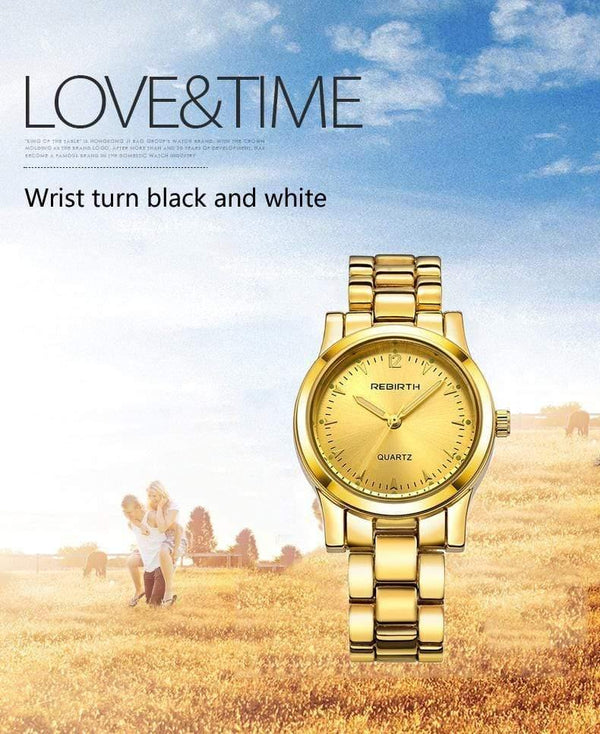 Women Bracelet Quartz Watch Top Brand Luxury Stainless Steel Gold Silver Ladies Wristwatch Female Clock Relogio Feminino - Planet Gates