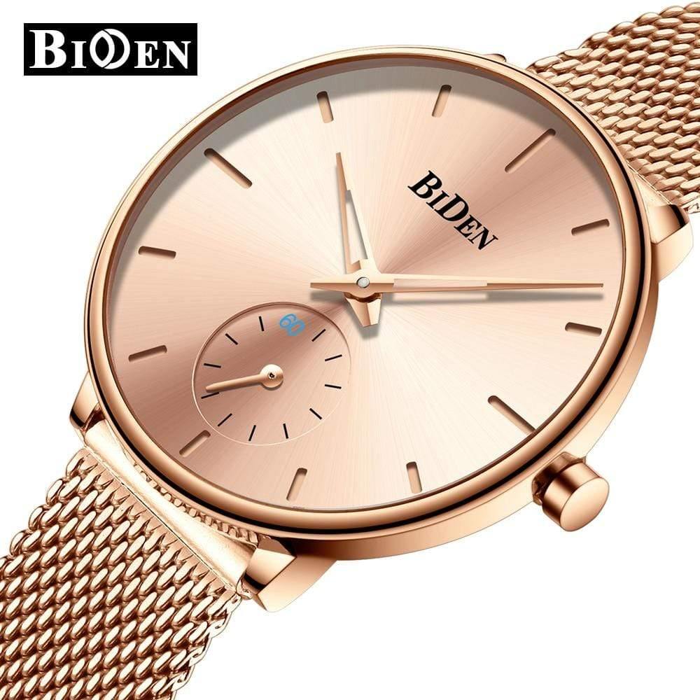 Planet Gates ALL GOLD Women Watches Top Brand Luxury Quartz Ladies Casual Slim Mesh Steel Dress Watch Simple Clock Relogio Feminino