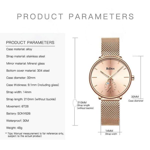 Planet Gates ALL GOLD Women Watches Top Brand Luxury Quartz Ladies Casual Slim Mesh Steel Dress Watch Simple Clock Relogio Feminino