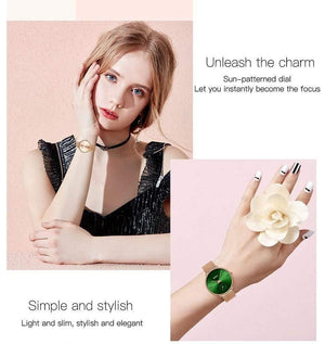 Women Watches Top Brand Luxury Quartz Ladies Casual Slim Mesh Steel Dress Watch Simple Clock Relogio Feminino - Planet Gates