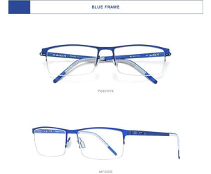 Planet Gates Alloy Glasses Frame Men Square Myopia Prescription Optical Eyeglasses 2020 New Metal Half Korean Screwless Eyewear 992