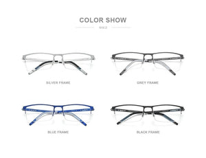 Planet Gates Alloy Glasses Frame Men Square Myopia Prescription Optical Eyeglasses 2020 New Metal Half Korean Screwless Eyewear 992