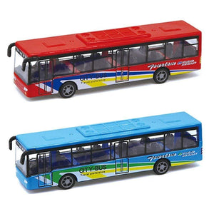 Planet Gates Alloy Mini Simulation Pull Back Car Bus Model Desktop Decor Kids Collectible Toy Miniature Size Bus Model Toy For Children Gifts