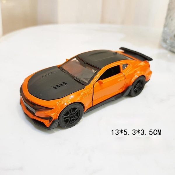 Planet Gates Alloy Pull Back Car 1:39 Simulation Sports Car Door Open Sound and Light Car Model