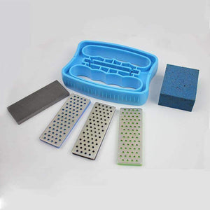 Planet Gates Alpine Freeride Snowboard Edge Bevel Tuning Kit Edge Care Kit -Side Ski Angle Tool +3 diamonds File +Gummi stone