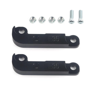 Planet Gates Aluminium 2pc for BMW E36 Car Adapter Increasing Turn Angle about 25% Drift Lock Kit for BMW E60 E90 E70 Increase The Corner