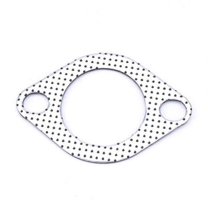 Planet Gates Aluminum 2.25 inch 56mm Car Engine Exhaust Gasket Downpipe Flange with two holes Universal Exhaust Pipe Gasket 5pcs/Lot
