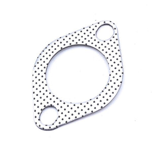 Planet Gates Aluminum 2.25 inch 56mm Car Engine Exhaust Gasket Downpipe Flange with two holes Universal Exhaust Pipe Gasket 5pcs/Lot