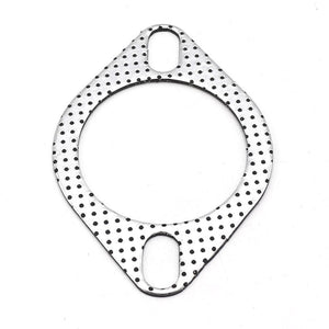 Planet Gates Aluminum 2.5 inch 63mm Car Engine Exhaust Gasket Downpipe Flange Universal Exhaust Pipe Gasket with two holes 5pcs/Lot