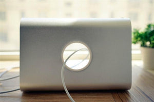 Planet Gates Aluminum Alloy Laptop Cooling Holder Desktop Ergonomics Heighten Notebook Support for MacBook Air Pro Stand