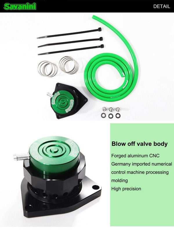 Planet Gates Aluminum alloy one-pieced Blow off Dump valve for Honda Civic and Jade 1.5T  engine. Savanini High-quality