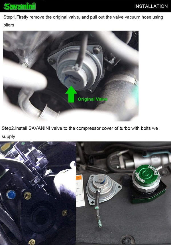 Planet Gates Aluminum alloy one-pieced Blow off Dump valve for Honda Civic and Jade 1.5T  engine. Savanini High-quality