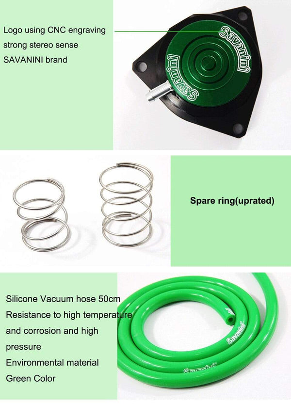 Planet Gates Aluminum alloy one-pieced Blow off Dump valve for Honda Civic and Jade 1.5T  engine. Savanini High-quality