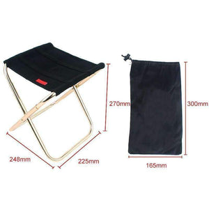 Planet Gates Aluminum Alloy Outdoor Fishing Camping Picnic Beach Foldable Chairs Portable Folding Chair Seat J2Y