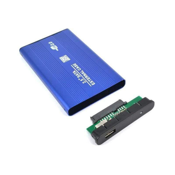 Aluminum Alloy Shell HDD Case 2.5 inch USB 2.0 to SATA External Mobile Hard Disk Box HDD Enclosure Hard Disk Drive Case