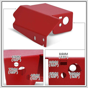 Planet Gates Aluminum Boost Control Solenoid Cover For 08-on Subaru STI WRX Impreza Fit Under Hood Resist Corrosion with Hardware