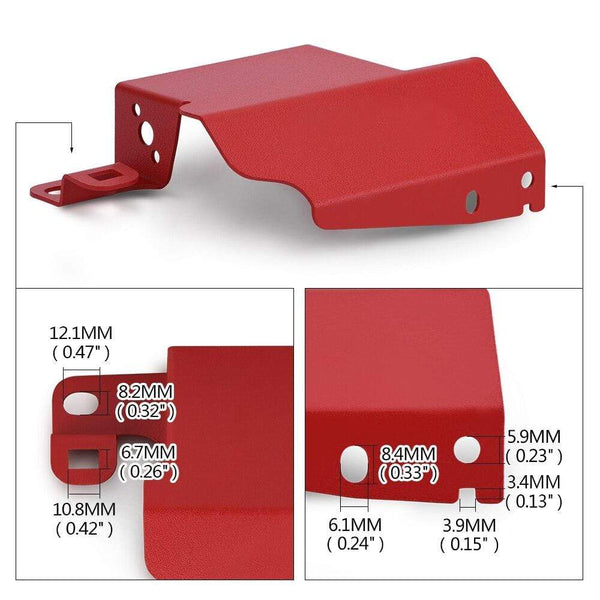 Planet Gates Aluminum Boost Control Solenoid Cover For 08-on Subaru STI WRX Impreza Fit Under Hood Resist Corrosion with Hardware