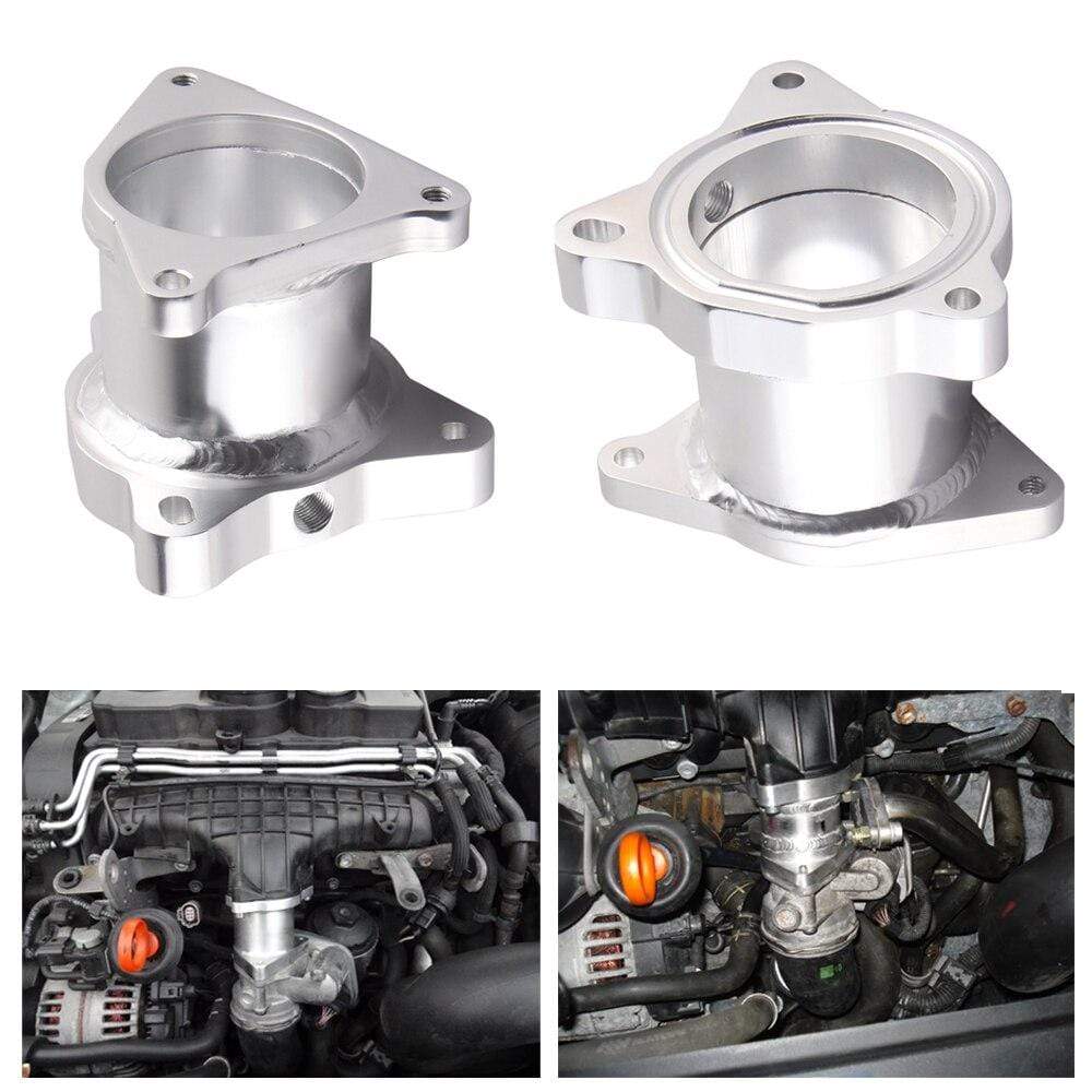 Planet Gates aluminum egr delete remove kits egr byass for VW Golf Mk5 2.0TDI valve for Skoda 2.0Tdi egr valve pipes egr05