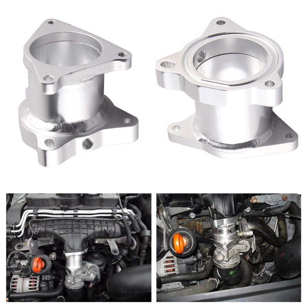 Planet Gates aluminum egr delete remove kits egr byass for VW Golf Mk5 2.0TDI valve for Skoda 2.0Tdi egr valve pipes egr05