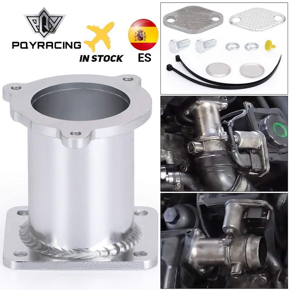 Planet Gates ALUMINUM EGR REMOVAL KIT BLANKING BYPASS FOR BMW 5 SERIES E60 E61 E61N 520i 525d 530d 535d DELETE KIT PQY-EGR08